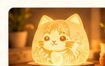 LED Lithophane Lamp sample product
